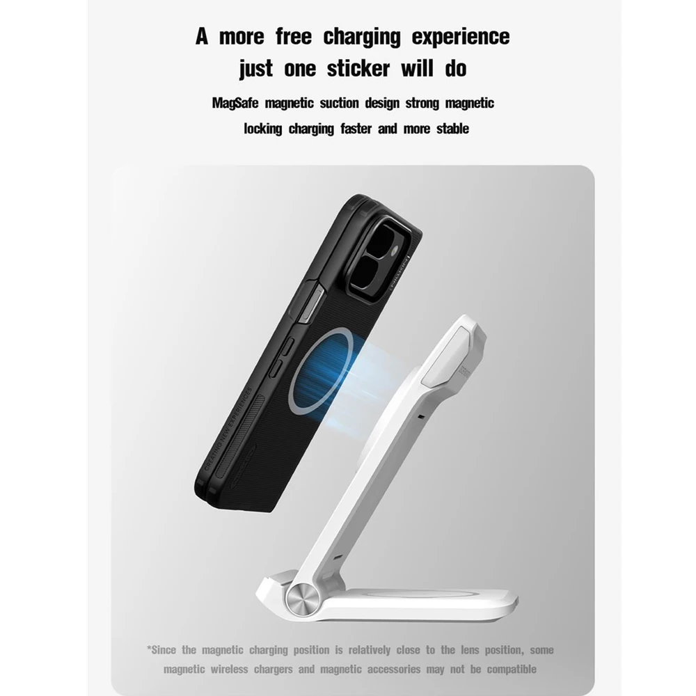 Чехол Nillkin Super Frosted Shield Prop для Google Pixel 10 Pro Fold (MagSafe) Чехол Nillkin Super Frosted Shield Prop для Google Pixel 10 Pro Fold (MagSafe) — изображение 5