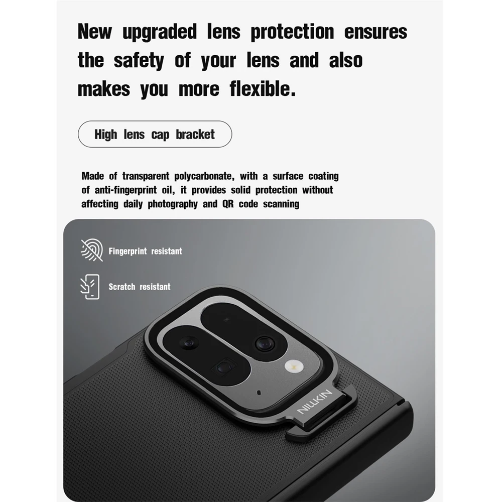 Чехол Nillkin Super Frosted Shield Prop для Google Pixel 10 Pro Fold (MagSafe) Чехол Nillkin Super Frosted Shield Prop для Google Pixel 10 Pro Fold (MagSafe) — изображение 3