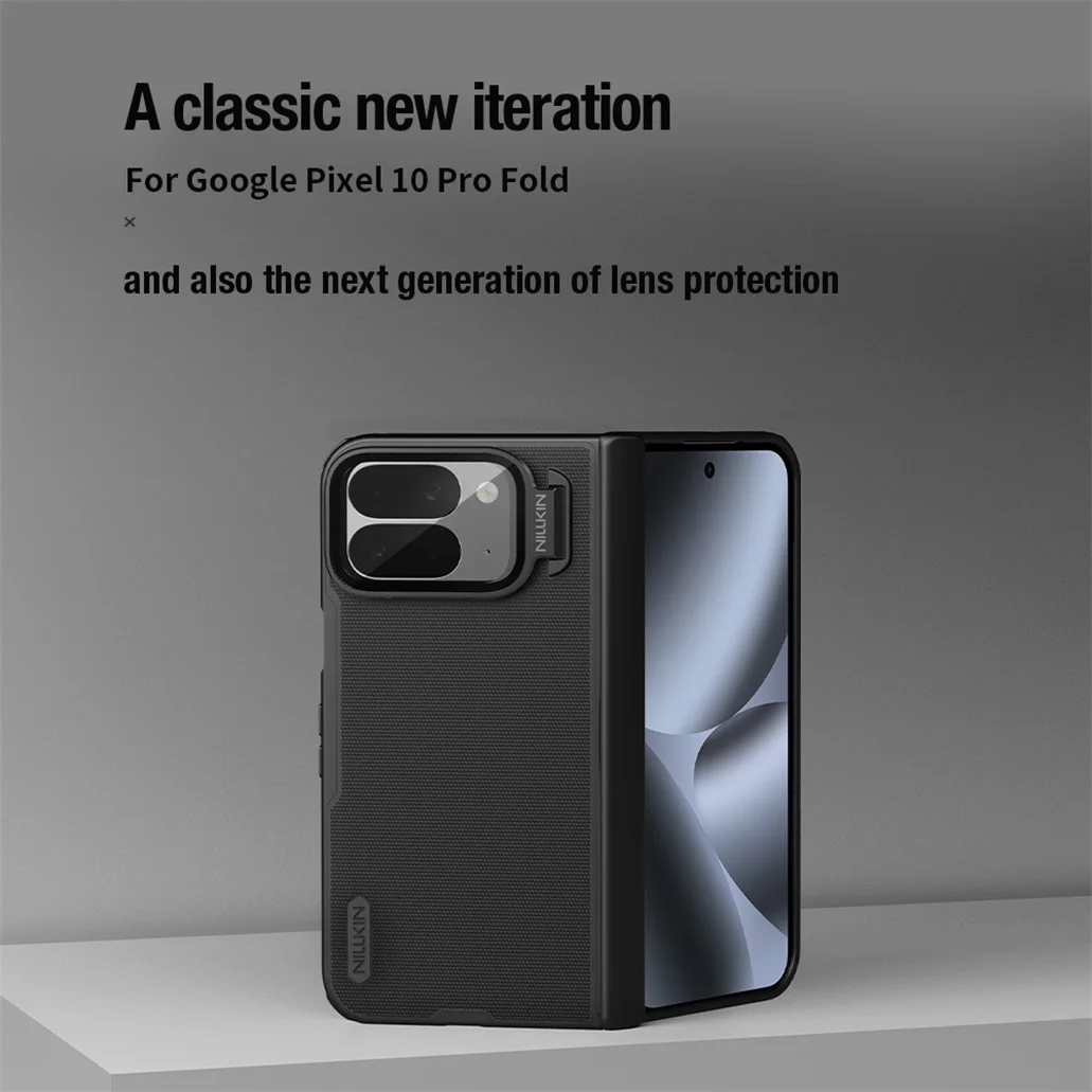 Чехол Nillkin Super Frosted Shield Prop для Google Pixel 10 Pro Fold (MagSafe) Чехол Nillkin Super Frosted Shield Prop для Google Pixel 10 Pro Fold (MagSafe) — изображение 2
