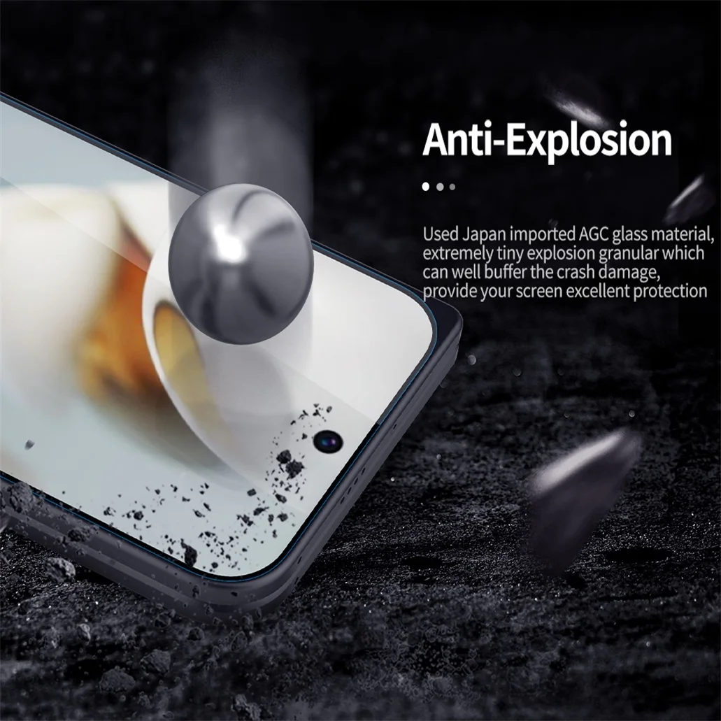 Nillkin Tempered Glass For Google Pixel 10 Pro Fold Outer Screen Front Film Anti-Explosion Screen Protector For Pixel10 Pro Fold Nillkin Tempered Glass For Google Pixel 10 Pro Fold Outer Screen Front Film Anti-Explosion Screen Protector For Pixel10 Pro Fold
