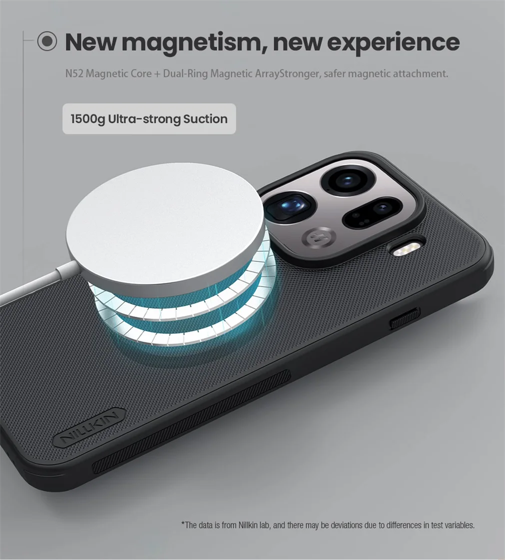 Nillkin For OPPO Find X9 Pro / X9 MagSafe Case Frosted Shield Pro Magnetic Case Shockproof Ultra-thin Cover For OPPO Find X9 Pro Nillkin For OPPO Find X9 Pro / X9 MagSafe Case Frosted Shield Pro Magnetic Case Shockproof Ultra-thin Cover For OPPO Find X9 Pro