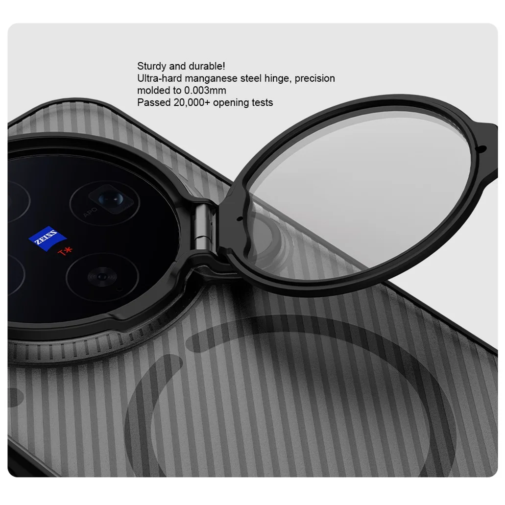 NILLKIN For Vivo X300 /X300 Pro MagSafe Case CamShield Prop Magnetic Case Shockproof Phone Holder Camera Cover For Vivo X300 Pro NILLKIN For Vivo X300 /X300 Pro MagSafe Case CamShield Prop Magnetic Case Shockproof Phone Holder Camera Cover For Vivo X300 Pro