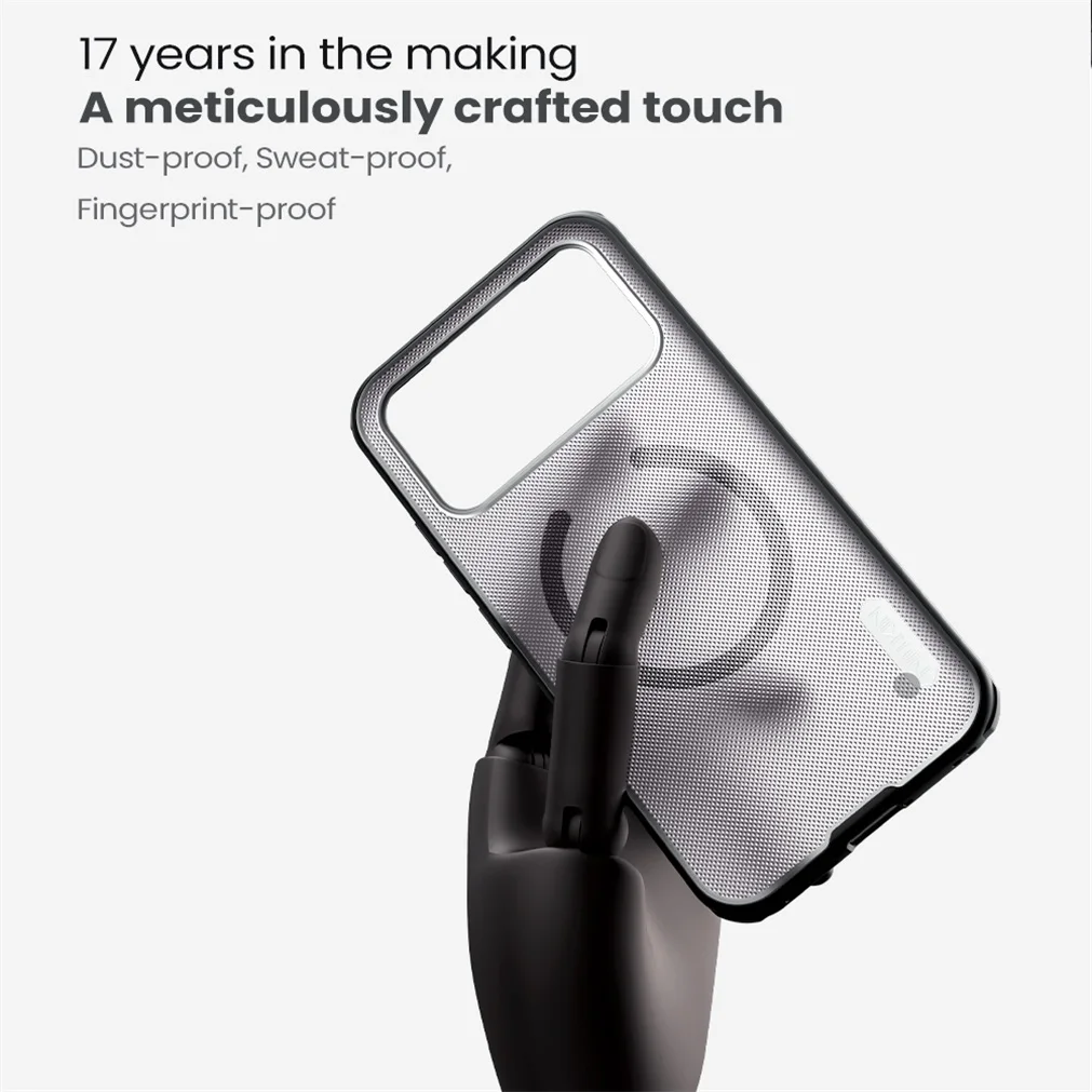 Nillkin For Xiaomi Redmi K90 Pro Max MagSafe Case Frosted Shield Pro Magnetic Case Shockproof Ultra-thin Cover For Redmi K90 Nillkin For Xiaomi Redmi K90 Pro Max MagSafe Case Frosted Shield Pro Magnetic Case Shockproof Ultra-thin Cover For Redmi K90