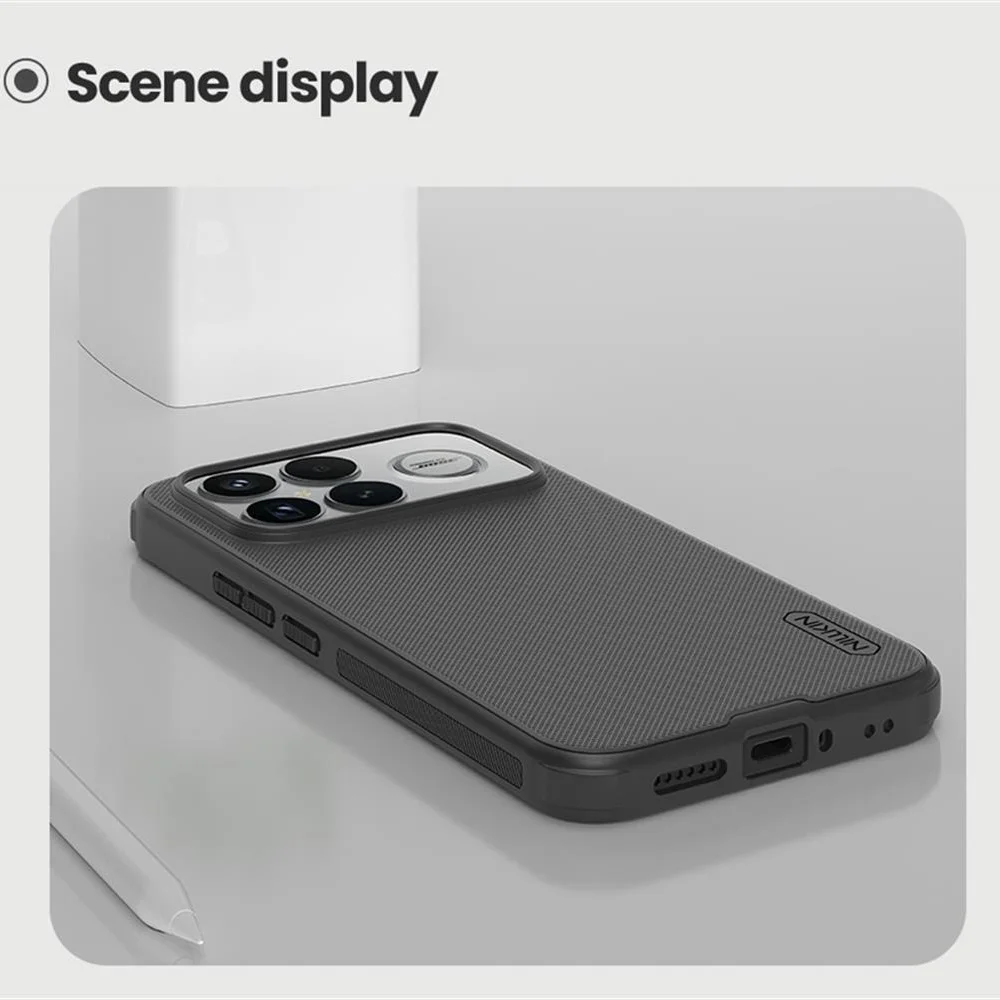 Чехол Nillkin Super Frosted Shield Pro для Xiaomi Redmi K90 Pro Max (MagSafe) Чехол Nillkin Super Frosted Shield Pro для Xiaomi Redmi K90 Pro Max (MagSafe) — изображение 6