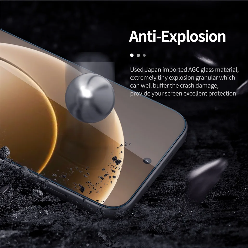 Nillkin For OnePlus 15 Tempered Glass Amazing H+PRO Anti-Explosion Anti-fingerprint 0.2mm 2.5D Screen Protector For One Plus 15 Nillkin For OnePlus 15 Tempered Glass Amazing H+PRO Anti-Explosion Anti-fingerprint 0.2mm 2.5D Screen Protector For One Plus 15