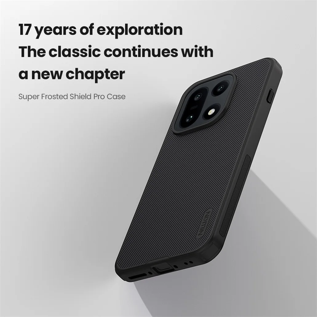 Nillkin For OnePlus 15 Case Frosted Shield Pro Soft Edges Hard Shell Shockproof Non-Slip Ultra-thin Back Cover For One Plus 15 Nillkin For OnePlus 15 Case Frosted Shield Pro Soft Edges Hard Shell Shockproof Non-Slip Ultra-thin Back Cover For One Plus 15