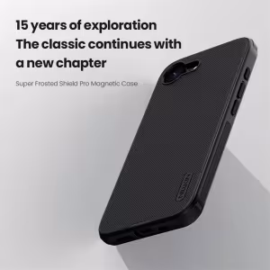 Чехол Nillkin Super Frosted Shield Pro Magnetic для iPhone 17e, iPhone 16e (MagSafe)