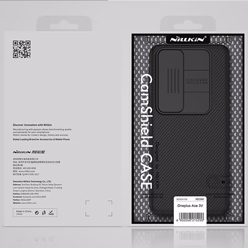 Чехол Nillkin CamShield для OnePlus Ace 3V Чехол Nillkin CamShield для OnePlus Ace 3V — изображение 7