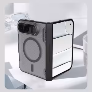 Чехол Nillkin Super Frosted Shield Fold для iPhone Duo (MagSafe)