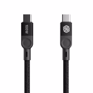 Кабель Nillkin 100W USB-C на USB-C с магнитной катушкой, длина 1м (чёрный)