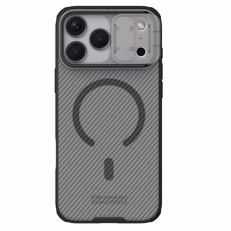 Чехол Nillkin CamShield Pro для iPhone 18 Pro Max (MagSafe) Чехол Nillkin CamShield Pro для iPhone 18 Pro Max (MagSafe)