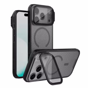Чехол Nillkin CamShield Prop для iPhone 18 Pro (с прозрачной защитой камеры + MagSafe)