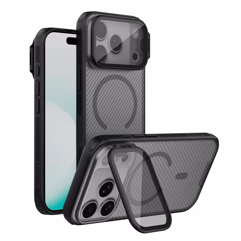 Чехол Nillkin CamShield Prop для iPhone 18 Pro (с прозрачной защитой камеры + MagSafe) Чехол Nillkin CamShield Prop для iPhone 18 Pro (с прозрачной защитой камеры + MagSafe)