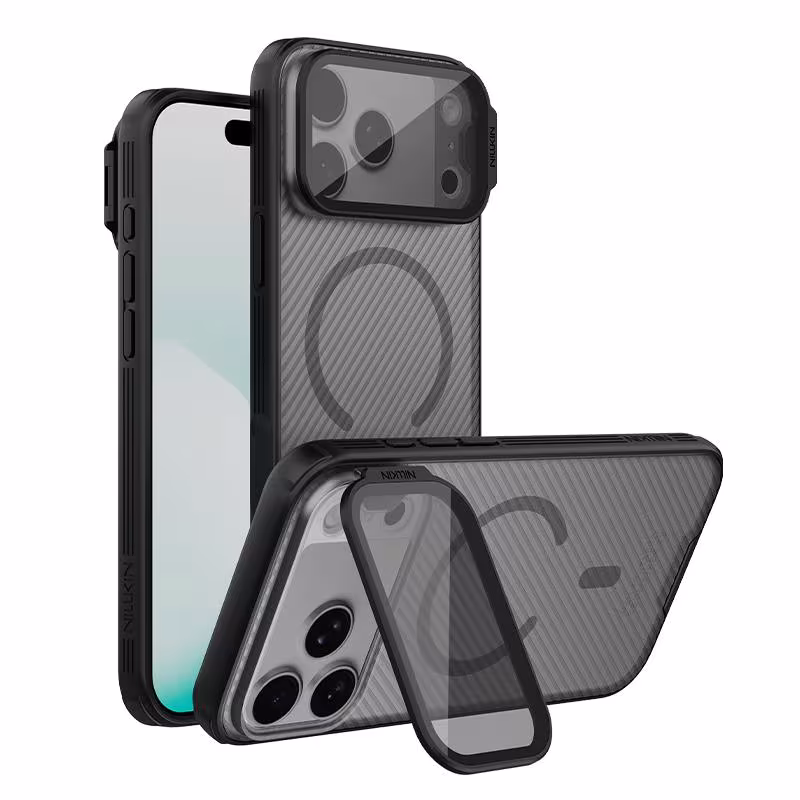 Чехол Nillkin CamShield Prop для iPhone 18 Pro Max (с прозрачной защитой камеры + MagSafe) Чехол Nillkin CamShield Prop для iPhone 18 Pro Max (с прозрачной защитой камеры + MagSafe)